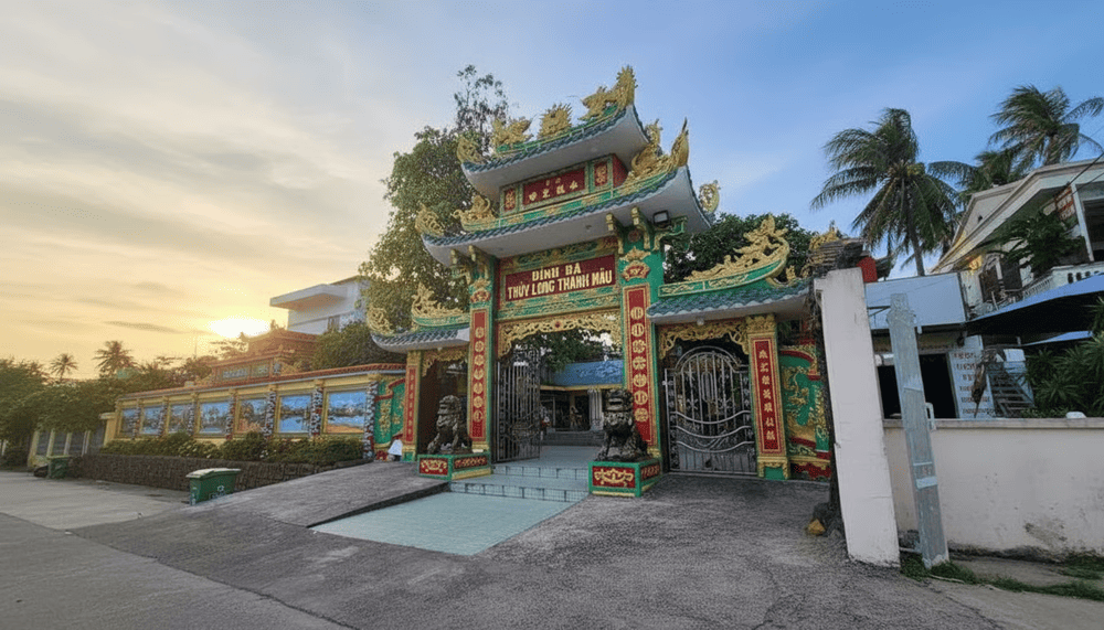 Thuy Long Holy Mother Shrine is a small but sacred site where local fishermen pray for calm seas and safe journeys